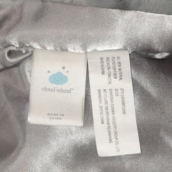 2023 Cloud Island Target Plush Elephant Gray Lovey Security Blanket Lovey 13.5" - Picture 5 of 5